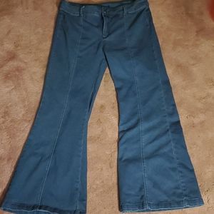 Wide leg jeans